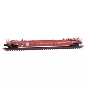 NEW Z MTL #54000061 70' Well Car Burlington Northern Santa Fe #240709A - Picture 1 of 1