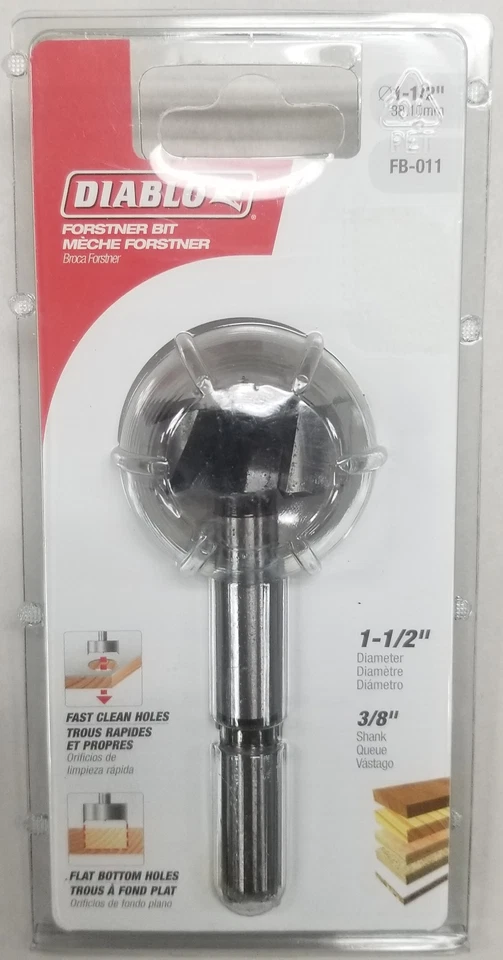 Бит Форстнера Diablo FB-011 1-1/2 дюйма - Изображение 1 из 1