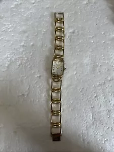 Vintage GIORGIO BEVERLY HILLS Watch Womens 27mm Quartz Gold Case Bracelet - Picture 1 of 9
