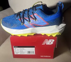 New Balance Men's Size 11 Tektrel Trail Running Blue Red Shoe Sneaker - Picture 1 of 8