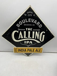 BOULEVARD Brewing Co THE CALL IPA BEER Insegna Bar Metallo Doppia India Pale Ale - Foto 1 di 9