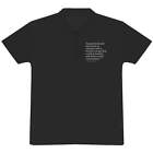 William Blake Zitat Poloshirt/T-Shirt für Erwachsene (PL130634)