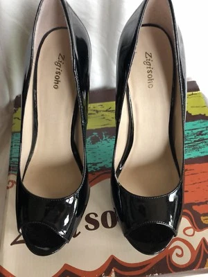 Zigi Soho лакированная кожа платформа размер 7 - Изображение 1 из 4