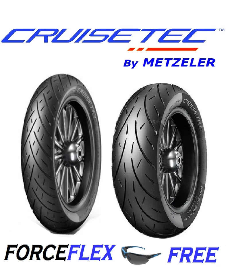 JUEGO NEUMÁTICOS METZELER CRUISETEC 120/70-21 Y 180/65-16 HARLEY ROAD GLIDE STREET 09-20 Foto 1 de 1