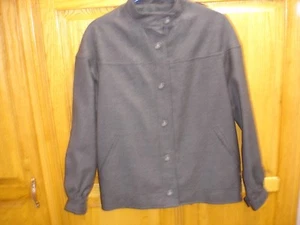 WOMEN'S WOVEN IN SCOTLAND PURE WOOL SKIRT SUIT-SIZE 12-GRAY - Picture 1 of 12