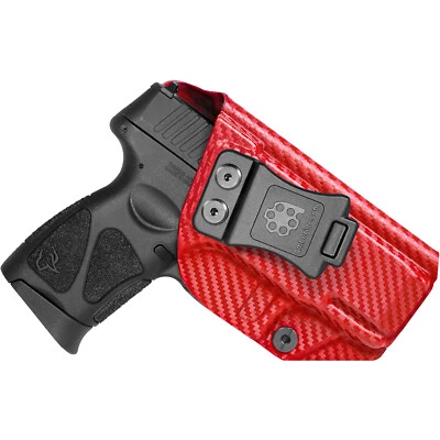 Amberide IWB / OWB KYDEX Holster Fit : Taurus G3C / G2C / G2S & G2 PT111 / PT140 - Image 1 of 4