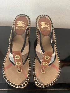 Burberry Check Damen Schuhe Pumps Sandalen Gr. 37 - Bild 1 von 13
