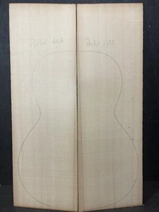 SALVAGED SITKA SPRUCE GUITAR TOP, AAA PARLOR 14" ECO-FRIENDLY TONEWOOD - Picture 1 of 4