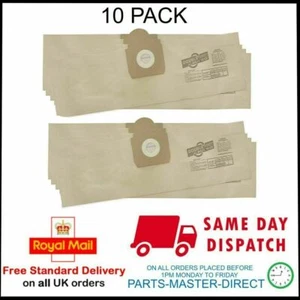 Bolsas Para Wickes Papel Aspiradoras Polvo Húmedo y Seco Bote de 10 Paquete - Imagen 1 de 7