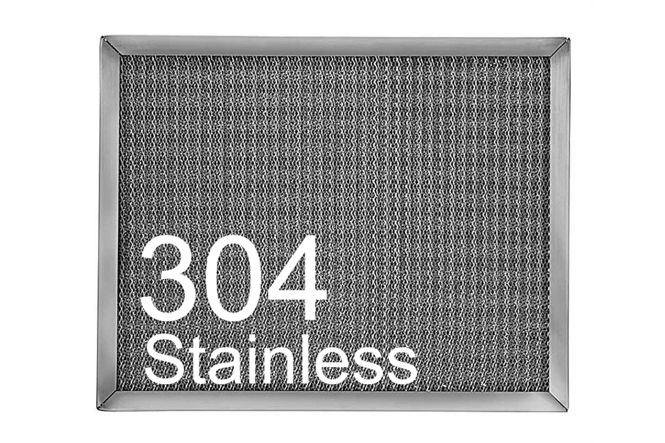 SMITH 304 STAINLESS STEEL METAL FILTER permanent washable furnace ac hvac 1" 2" - Image 1 of 1