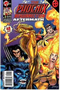 THE PHOENIX RESURRECTION 1 Aftermath US ORIGINAL (Malibu) - Picture 1 of 1