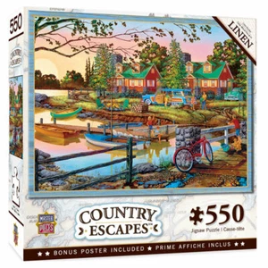 NEW Unopened - Away from it All - 550 Piece Jigsaw Puzzle by MasterPieces - Picture 1 of 3