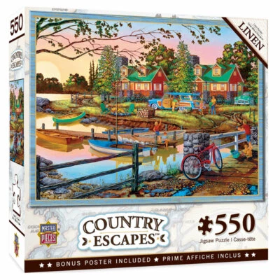 NUEVO Rompecabezas sin abrir - Lejos de todo - 550 piezas de MasterPieces Foto 1 de 3