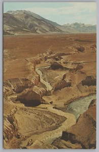 Aerial View of Lethe River Canyon River of Death Alaska Vintage Postcard 1972 - Picture 1 of 2