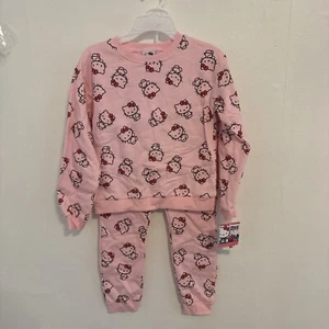 Hello Kitty Kids Pink Shirt/Pants Set (Size 7) - Picture 1 of 4