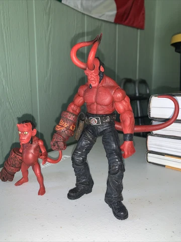Mezco Toys Hellboy Anung Un Rama Ron Perlman, Baby Boy, Both 2004 Action Figure Cover