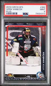 2013 Czech OFS Plus 382 Vitek Vanecek RC Rookie 2020 PSA 9 Mint Pop 1, 1 Higher - Picture 1 of 2