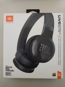 JBL by Harman Live 675NC Wireless True Adaptive Noise Cancelling Headphones - Picture 1 of 11