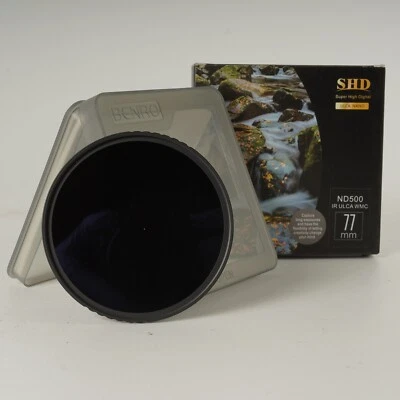 Benro Master 77mm 9-stop (ND500 / 2.7) Solid Neutral Density Filter - Image 1 of 4