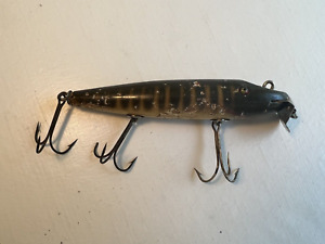 Vintage CCB Co Wooden Fishing Lure Glass Eye (cc)
