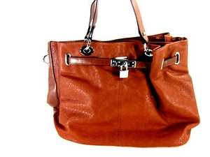 158423 WMN'S MYLUX UNIQUE LIMITED DESIGNER INSPIRED SHOULDER LONDON OFFICE TOTE - Picture 1 of 9