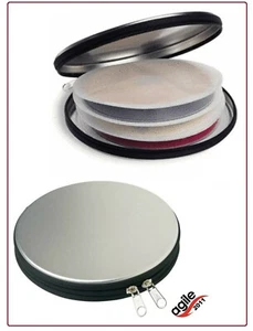 CD DVD Box Aufbewahrungsbox Aufbewahrung Aluminium für 12 CD's TOPGESCHENK - Bild 1 von 3