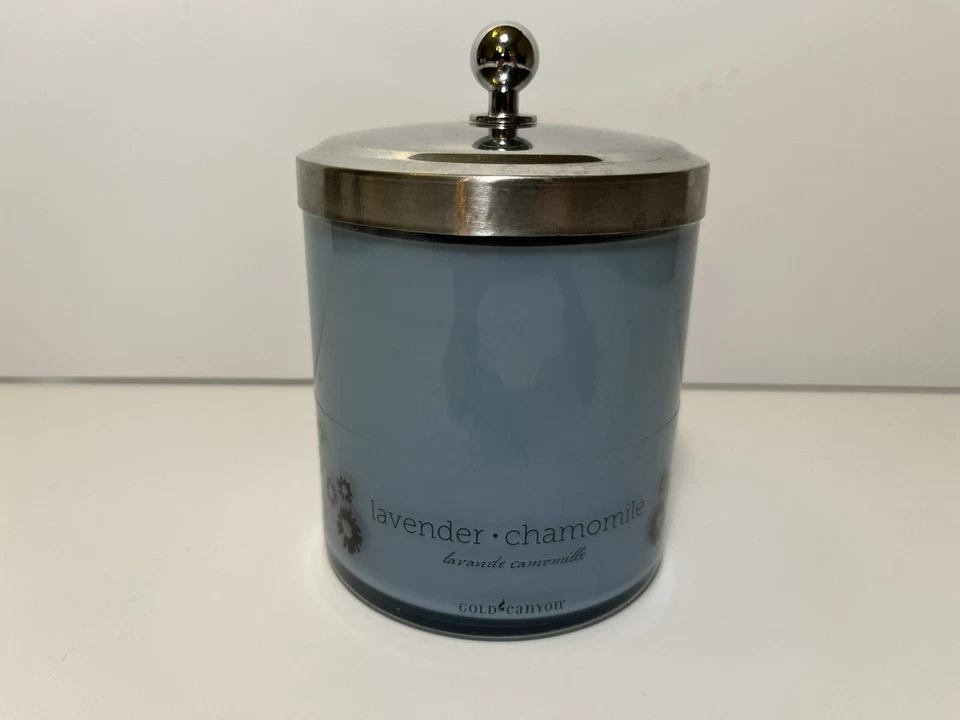 Gold Canyon Lavender Chamomile 16 oz. Double Wick Candle ~Rare - New - Image 1 of 3