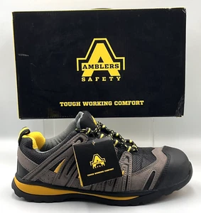 Amblers Composite Zehenkappe Sicherheit Arbeitsschuh Trainer S1P und Zwischensohle Größe 7 FS42C - Bild 1 von 21