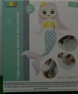 CREER COUDRE VOUS MEME VOTRE SIRENE JEU JOUET EDUCATIF LOISIR CREATIF COUTURE - Foto 1 di 3