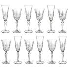 12pc RCR Crystal Melodia White Wine Glasses & Champagne Flutes Set