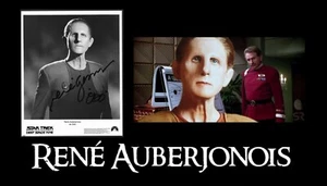 Foto firmada con autógrafo René Auberjonois - STAR TREK Deep Space Nine "ODO" - Imagen 1 de 5