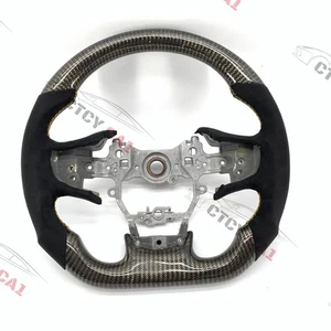 Custom Carbon Fiber Steering Wheel for Lexus ES300/ES350 GS350 RX350 IS300 13-18 - Picture 1 of 9