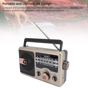 BT Radio Vollbandradio im Retro-Stil für Garten Badezimmer Reisen - Bild 1 von 23