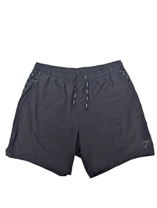 Gymshark Shorts Herren XL schwarz Gym Training Outdoor Gummibund Kordelzug - Bild 1 von 6