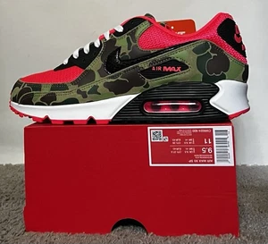 NEU Größe 9,5 M - Nike Air Max 90 SP Reverse Duck Camo CW6024-600 - Bild 1 von 5