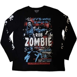 Rob Zombie Zombie Call Black Long Sleeve Shirt NEW OFFICIAL - Picture 1 of 1