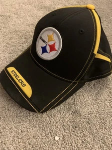 Pittsburgh Steelers NFL Football Mütze Kappe Team Bekleidung Jugend Einheitsgröße schwarz & gelb - Bild 1 von 8