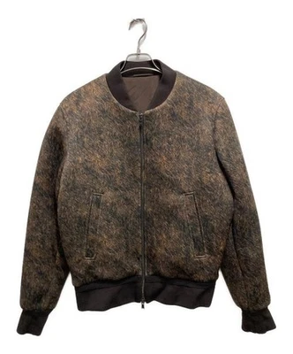 NEIL BARRETT                    Cardboard bomber jacket olive BSP155 1241 - Image 1 of 4