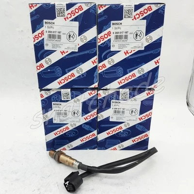 4X Sensor de oxígeno O2 02 Upstream Bosch 17187 para BMW F07 F10 F12 F01 F02 E70 E71 Foto 1 de 4