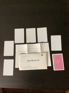 Trucco magico carta vuota di Takagi - Foto 1 di 5