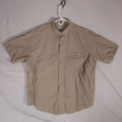 Camisa De Colección Territorio del Noroeste Para Hombres Mezcla de Lino Botones XL Hong Kong Años 90 Safari Foto 1 de 4
