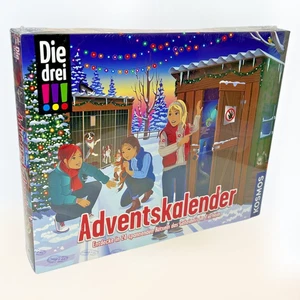 KOSMOS - Die drei !!! Adventskalender / Detektiv / Kinder Rätsel / 2024 NEU OVP - Bild 1 von 2
