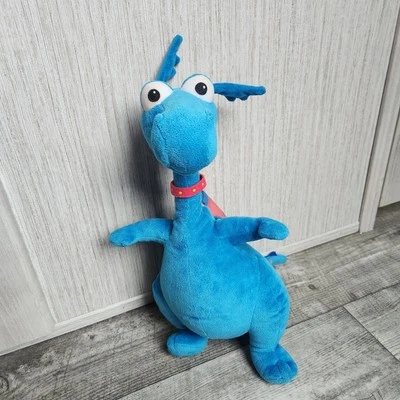 16" TALKING Disney Doc McStuffins STUFFY Blue Dragon Plush Stuffed Animal WORKS! - Image 1 of 4