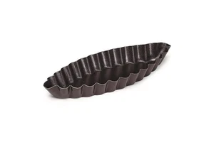 Backform Schiffchen, gewellt 100 x 45 x 10 mm VE 12 STK 995043 - Bild 1 von 1