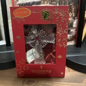 Waterford  2014 Annual Cross Ornament NIB NEW Vintage Box Pouch Enhancer *B38P - Picture 1 of 4