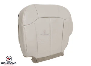 Chevy Tahoe Suburban LT LS 2000-2002 - cubierta de asiento de cuero inferior lateral del conductor bronceado - Imagen 1 de 12