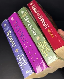Menge 4 Redwall Romane von Brian Jacques Mossflower Mariel von Redwall Mattimeo - Bild 1 von 22