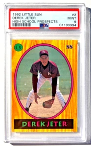 1992 Little Sun Derek Jeter High School Prospects #2 PSA 9 RARE - only 61 higher - Picture 1 of 2