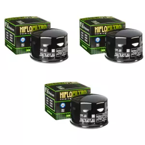 Filtro de aceite Hiflofiltro HF565 paquete de 3 Aprilia Shiver 750, Mana 850, Dorsoduro 1200 - Imagen 1 de 2