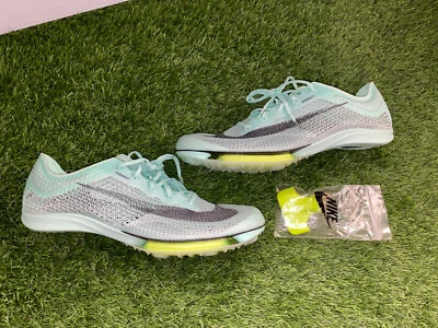 ZAPATOS NIKE PARA HOMBRE AIR ZOOM VICTORIA ATLETISMO CON PICOS ESPUMA VERDE TALLA 12 NUEVOS SIN CAJA Foto 1 de 4